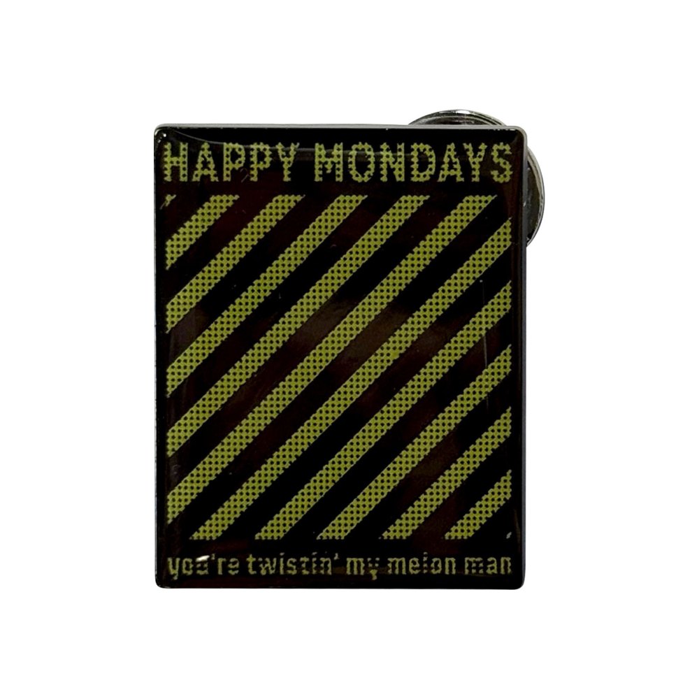 Happy Mondays - Twistin' My Melon Pin - Yellow/Multicolours